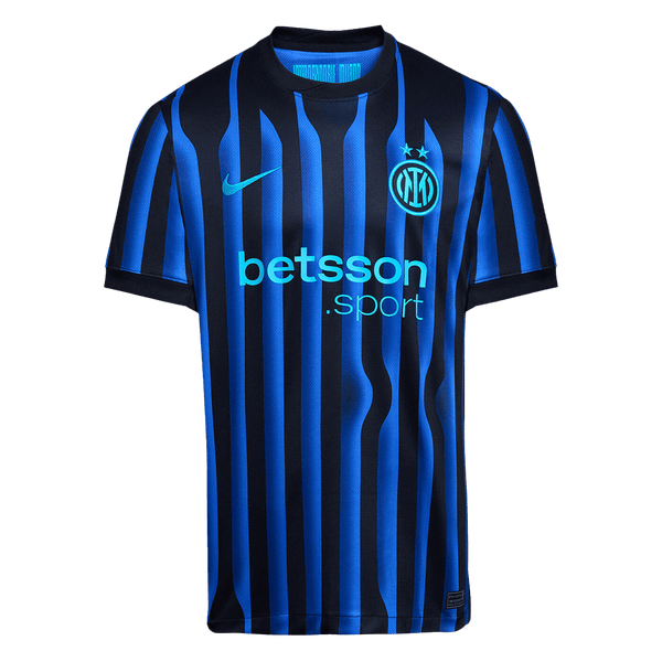 $8,9 Inter Milan Jalkapallopaita Koti Mukautettu paita 2025/26 Pelipaita