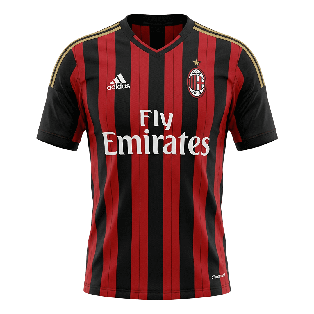 Retro fotballdrakt AC Milan Hjemme 2013/14