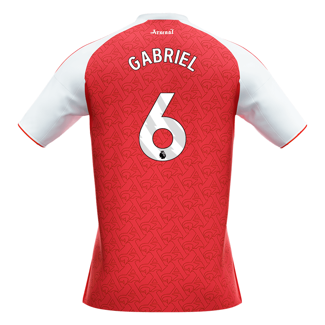 GABRIEL #6 Arsenal hjemmefotballdrakt 2025/26