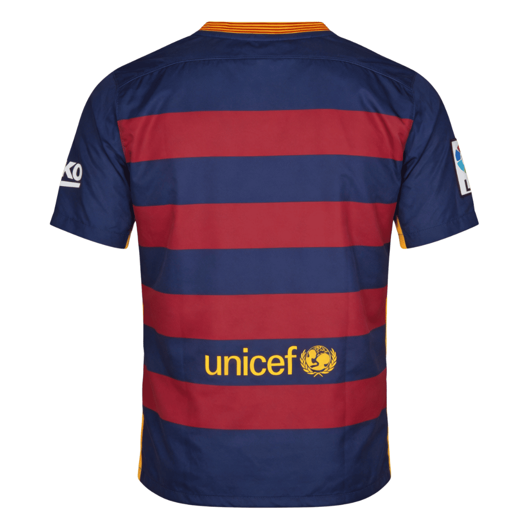 Retro fotballdrakt Barcelona Hjem 2015/16