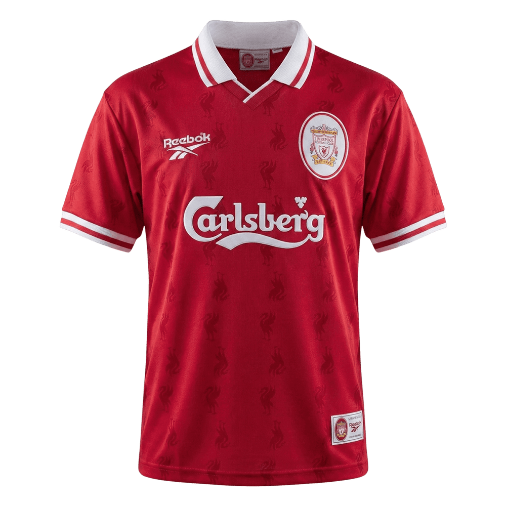 Retro fotballdrakt Liverpool hjemme 1996/97