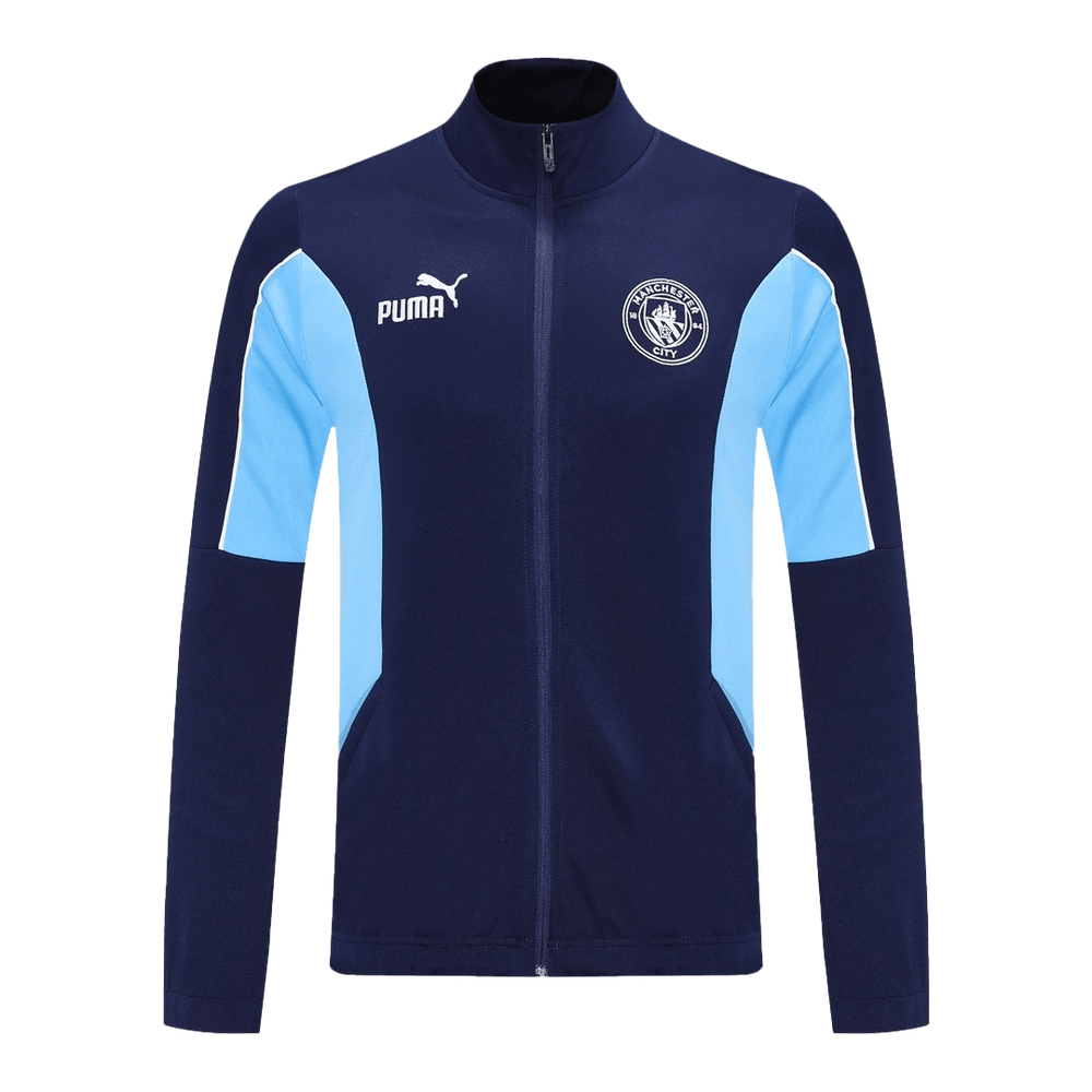 Manchester City -harjoitustakki 2025/26 - tummansininen