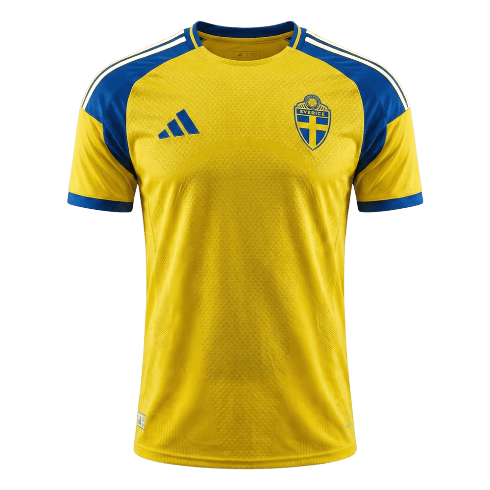 Sverige Hjemmespillerversjon Jersey World Cup 2026