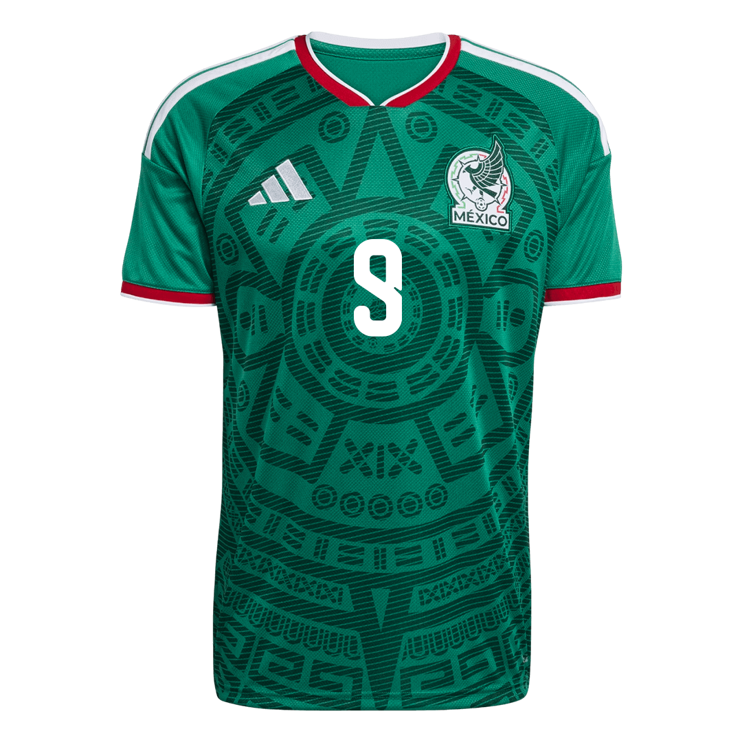 Raúl #9 Meksiko kotipelipaita MM 2026