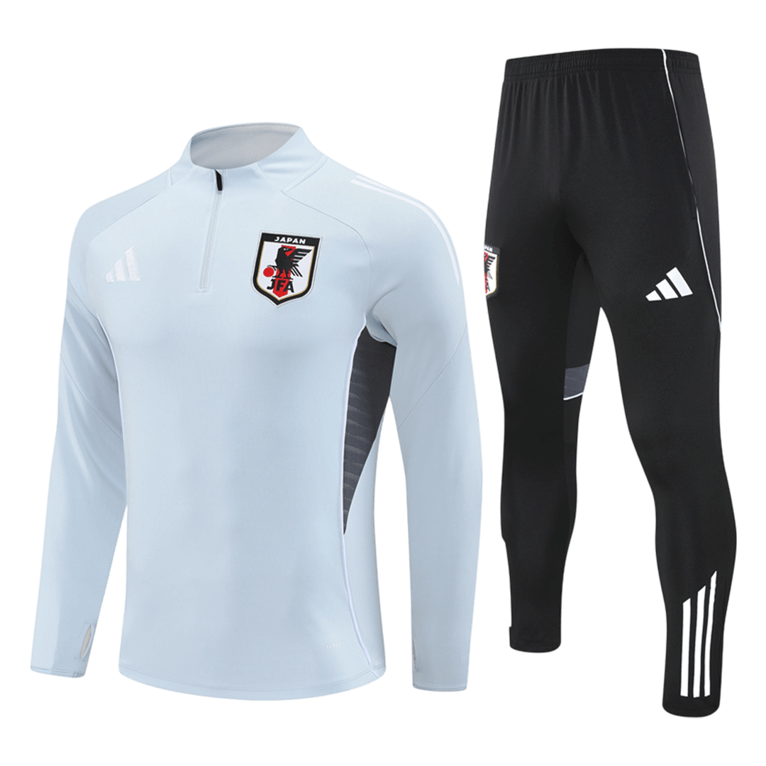 Japansk sweatshirt med glidelås for barn (overdel+bukser) 2026 Hvit