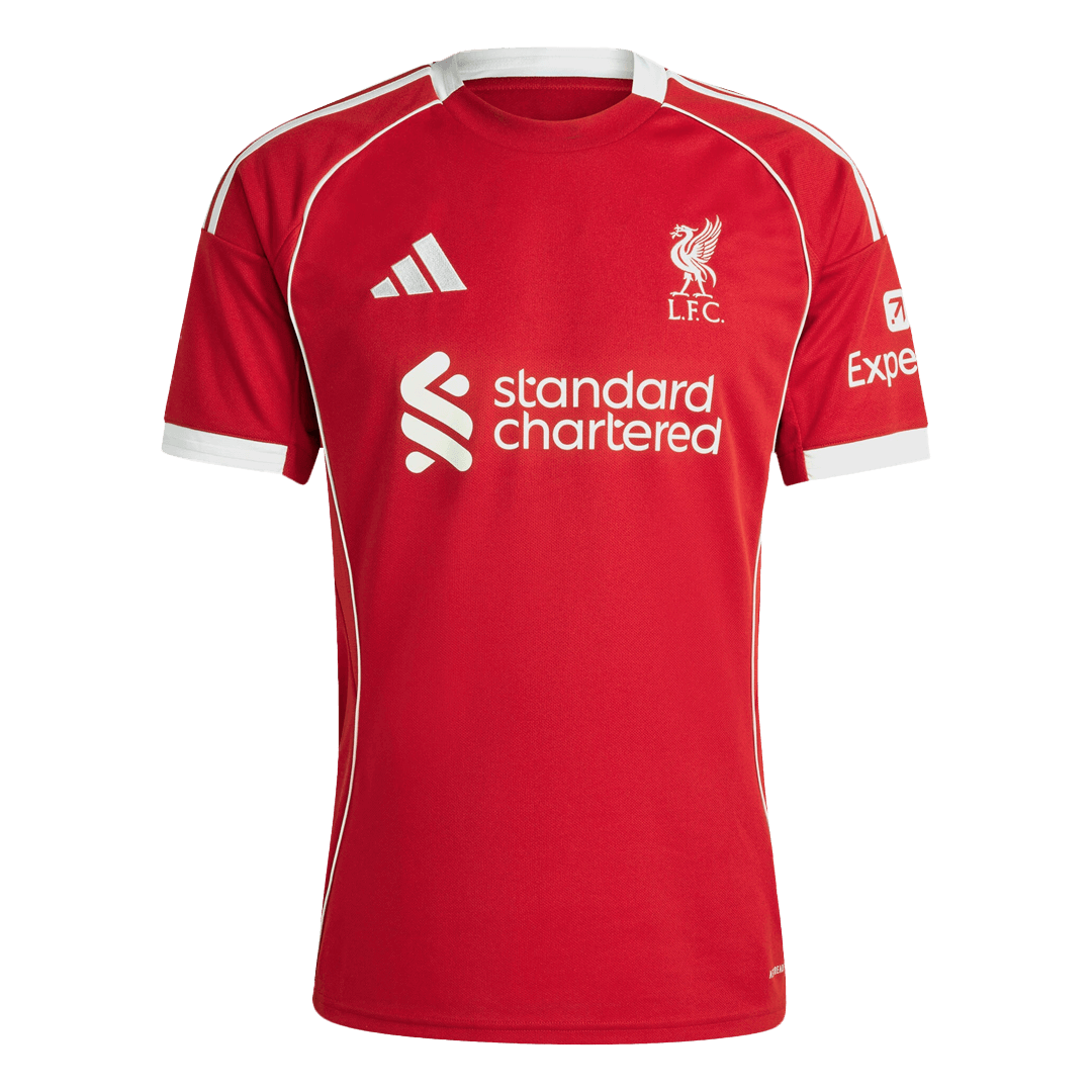 SZOBOSZLAI #8 Liverpool hjemmefotballdrakt 2025/26