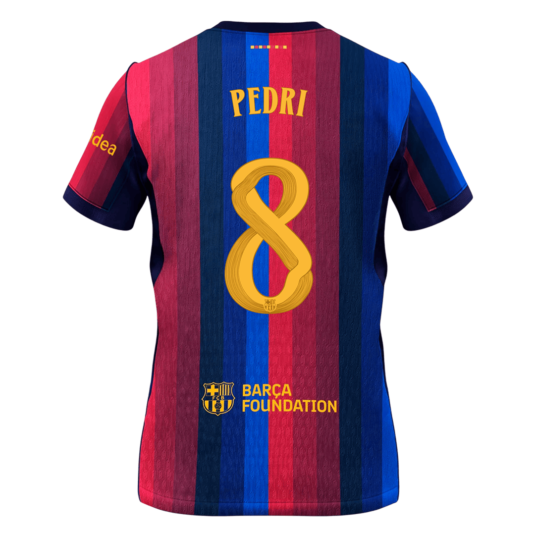 PEDRI #8 Barcelona hjemmefotballdrakt 2026/27 -UCL