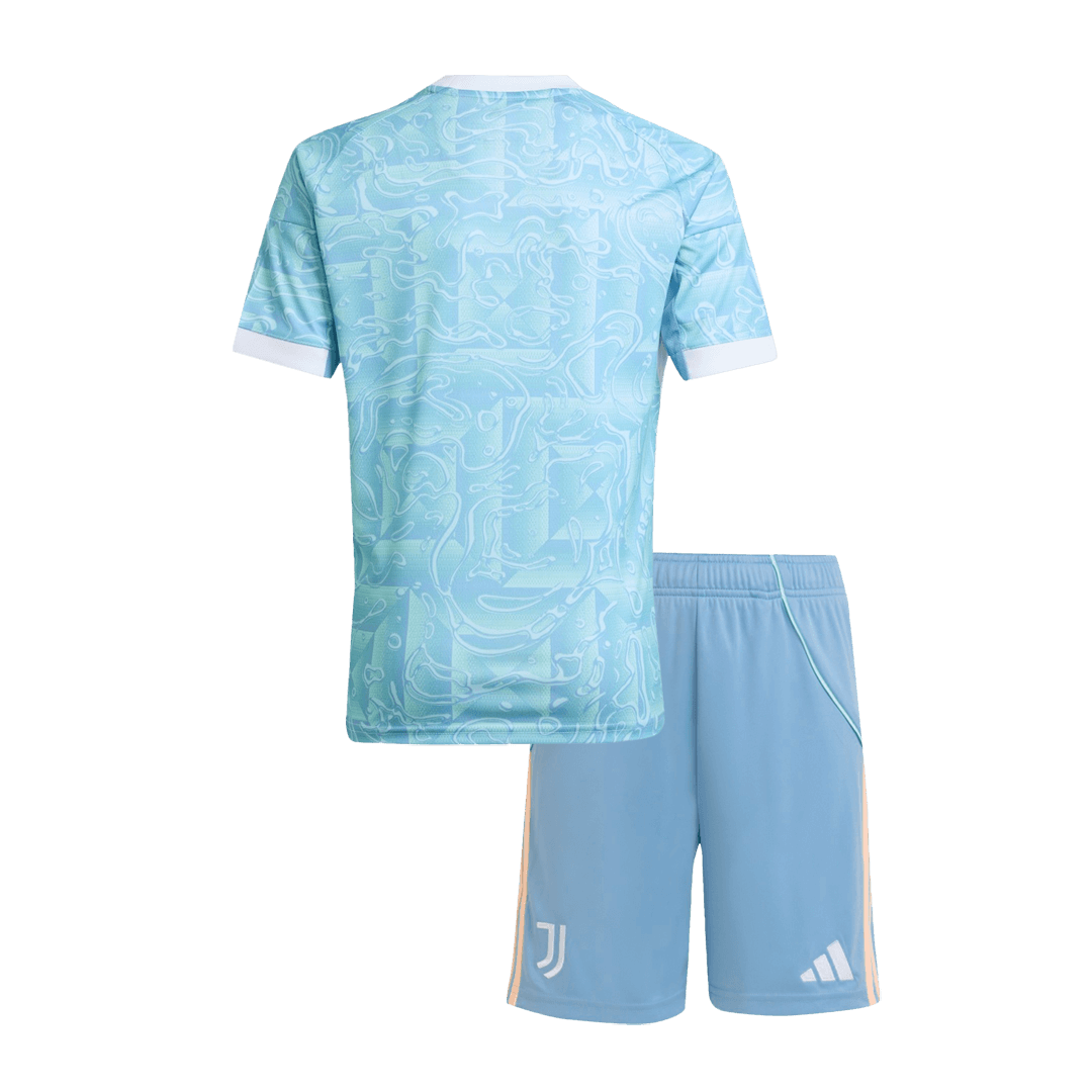 Juventus Away Kids fotballdraktersett 2025/26