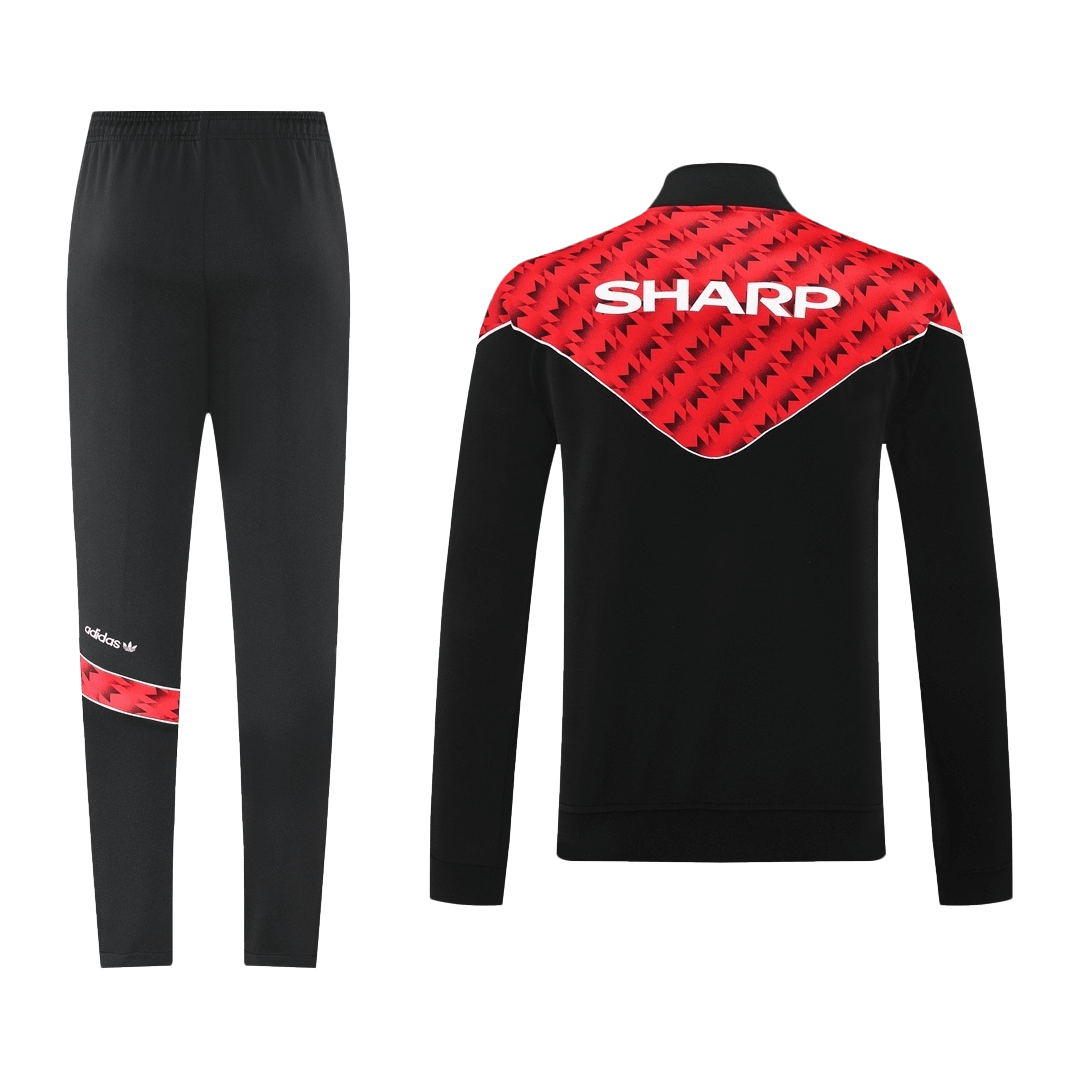 Manchester United jakke treningsdress 2025/26 rød&svart