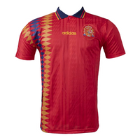 Retro fotballdrakt Spania hjemme-VM 1994