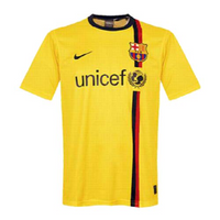 Retro fotballdrakt Barcelona Borte 2008/09