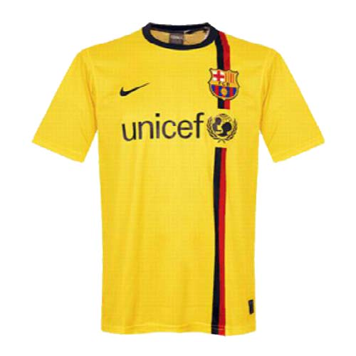 Retro fotballdrakt Barcelona Borte 2008/09