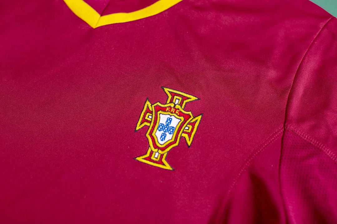 Retro fotballdrakt Portugal hjemme-EM 2000