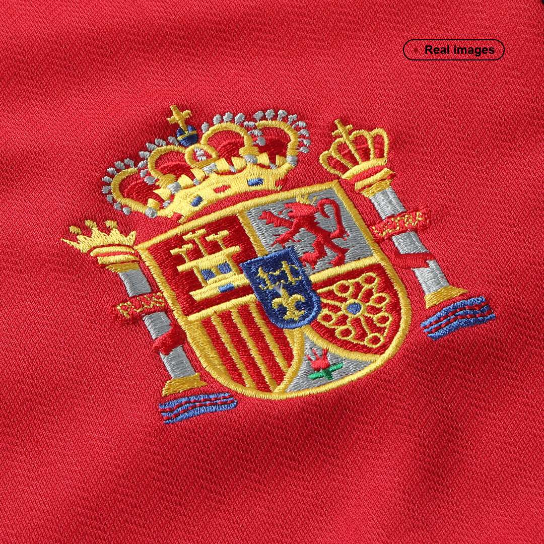 Retro Soccer Jersey Spain Home World Cup 1998