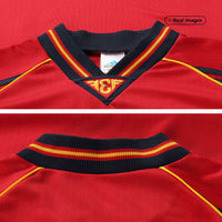 Retro fotballdrakt Spania hjemme-VM 1998