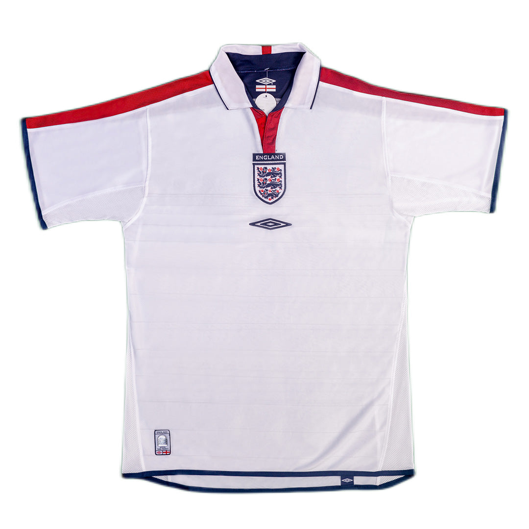 Retro fotballdrakt England hjemme-EM 2004