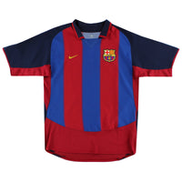 Retro fotballdrakt Barcelona Hjem 2003/04