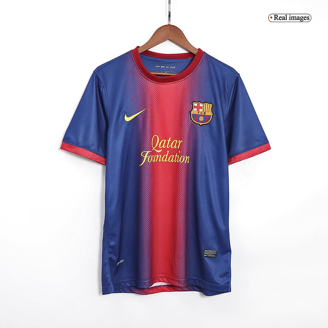 Retro Soccer Jersey Barcelona Home 2012/13
