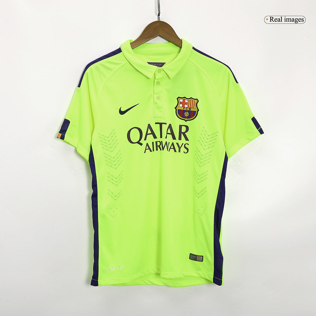 Retro Soccer Jersey Barcelona Third Away 2014/15