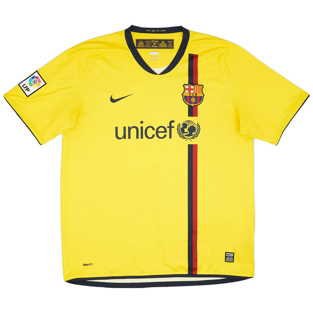 Retro fotballdrakt Barcelona Borte 2008/09
