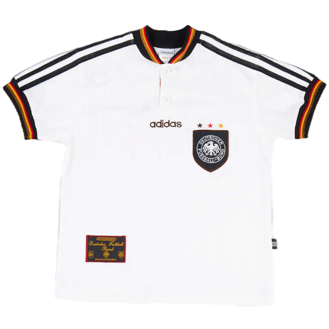 Retro fotballdrakt Tyskland hjemme-EM 1996