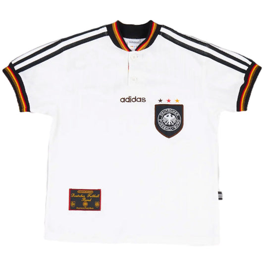 Retro fotballdrakt Tyskland hjemme-EM 1996
