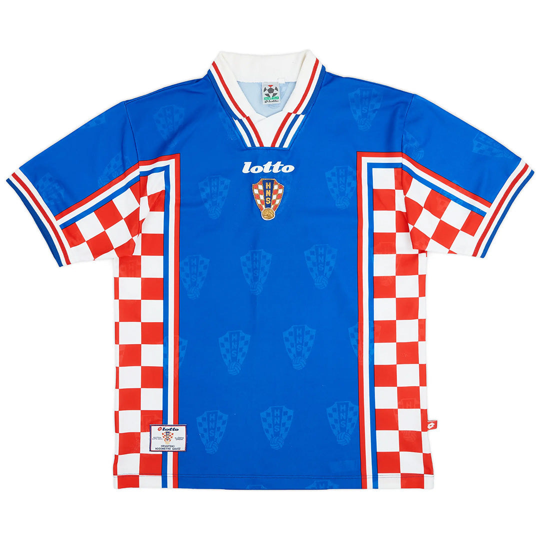 Retro fotballdrakter Kroatia Borte-VM 1998