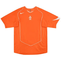 Retro fotballdrakt Nederland Hjem 2004