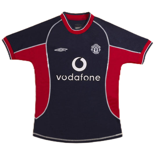 Retro fotballdrakt Manchester United tredje borte 2000/01