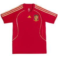 Retro jalkapallopaita Espanja Koti 2008