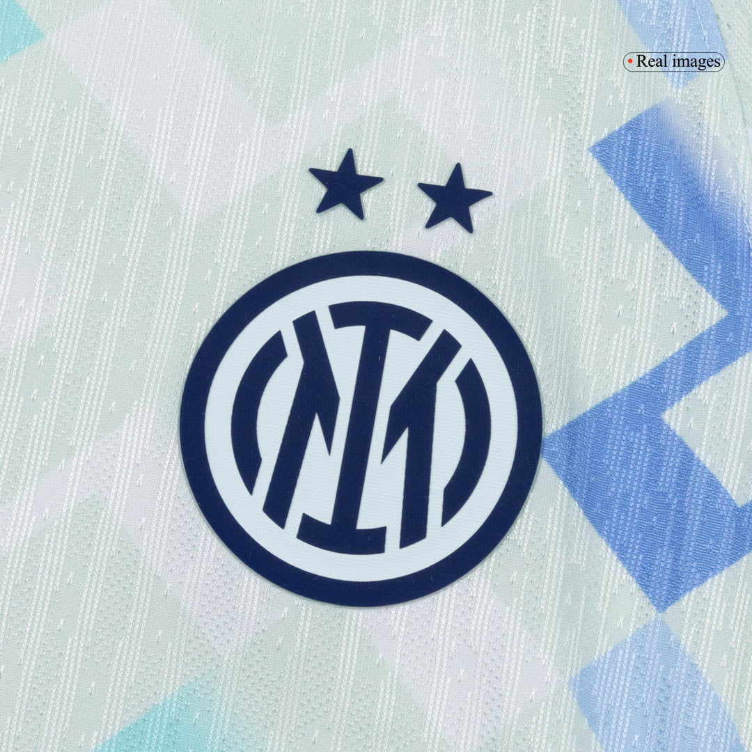 DUMFRIES #2 Autentisk fotballdrakt Inter Milan borte 2025/26