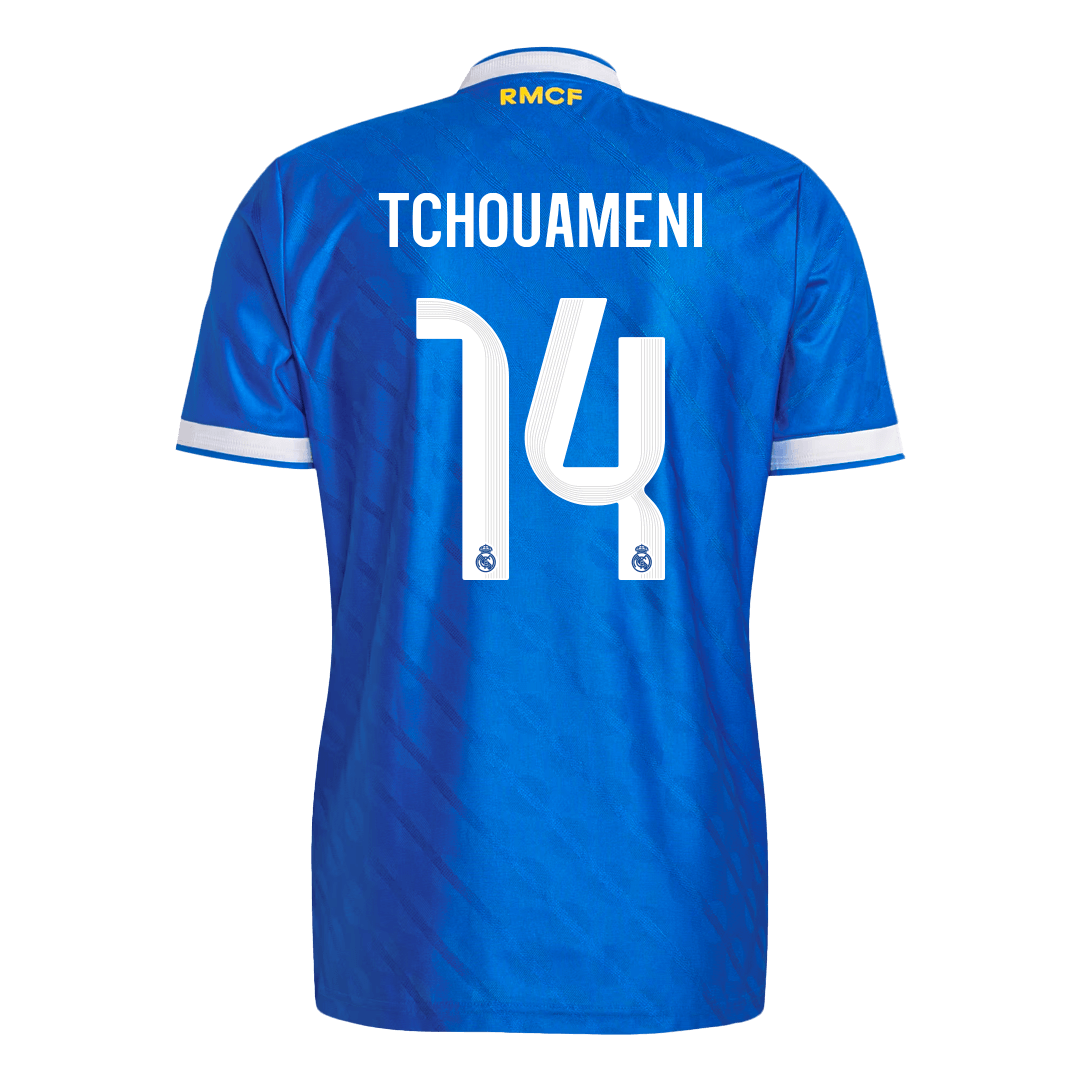 TCHOUAMENI #14 Real Madrid Tredje Borte Autentisk fotballdrakt 2025/26