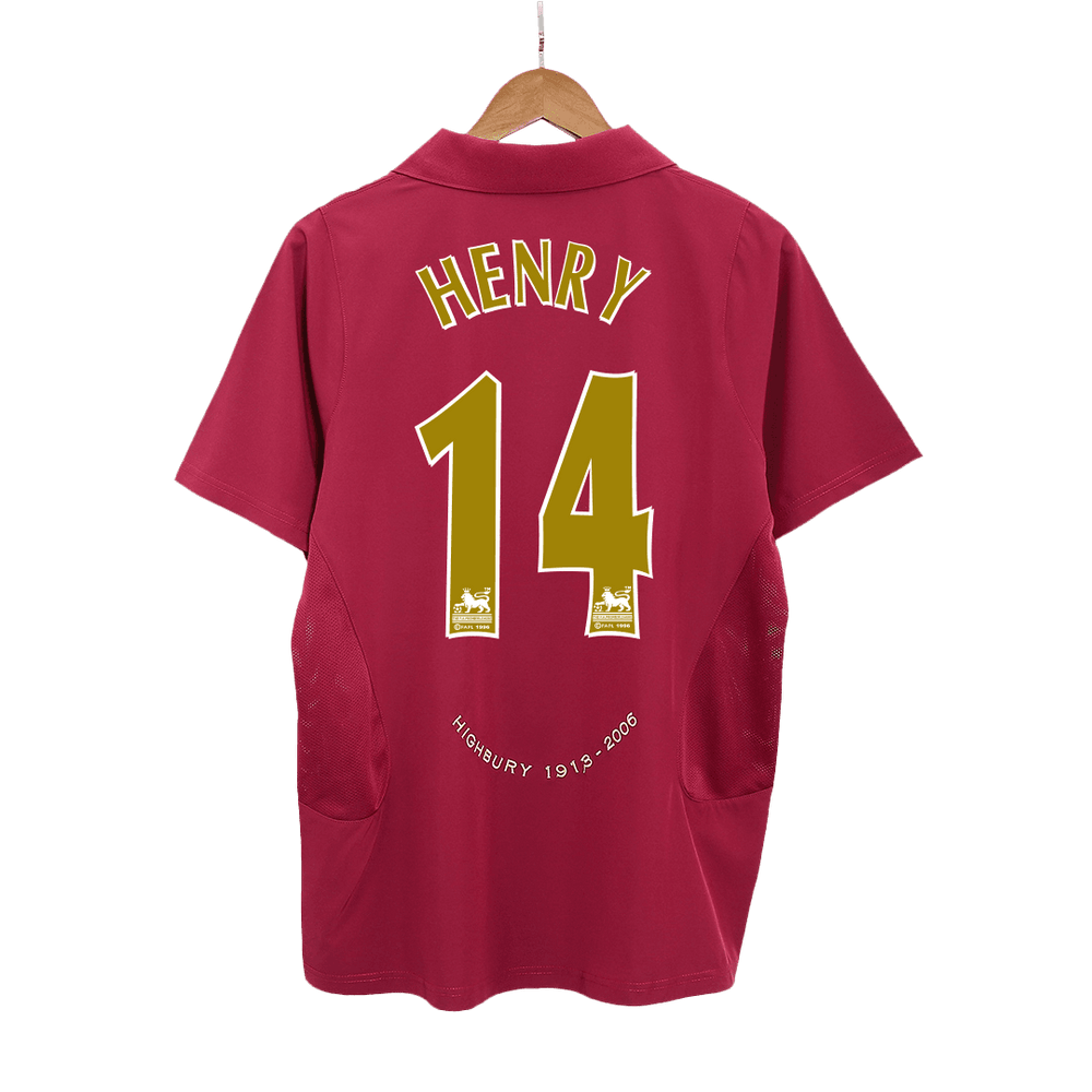 HENRY #14 Arsenal hjemmefotballdrakt 2005/06