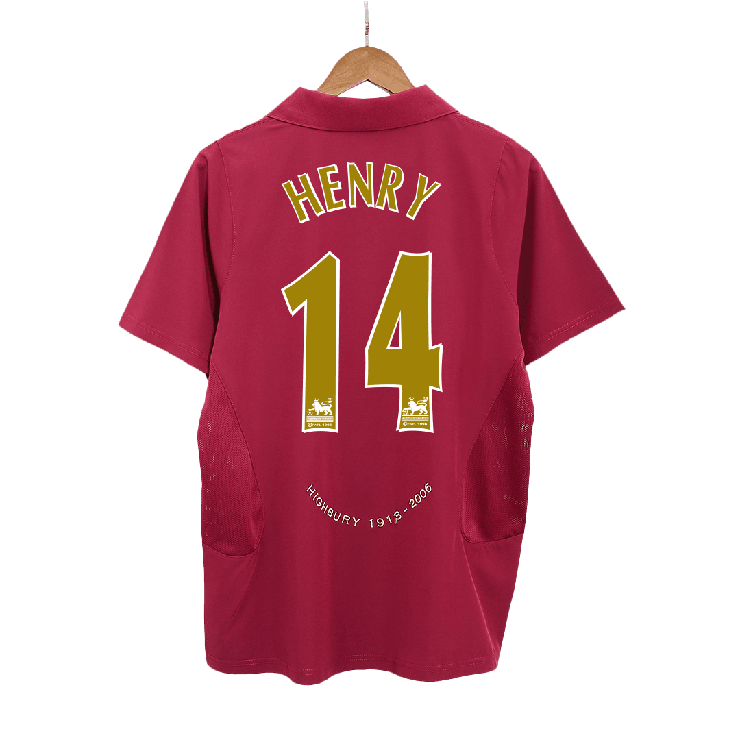 HENRY #14 Arsenal hjemmefotballdrakt 2005/06