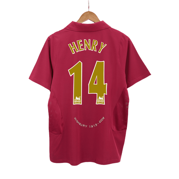 HENRY #14 Arsenal hjemmefotballdrakt 2005/06