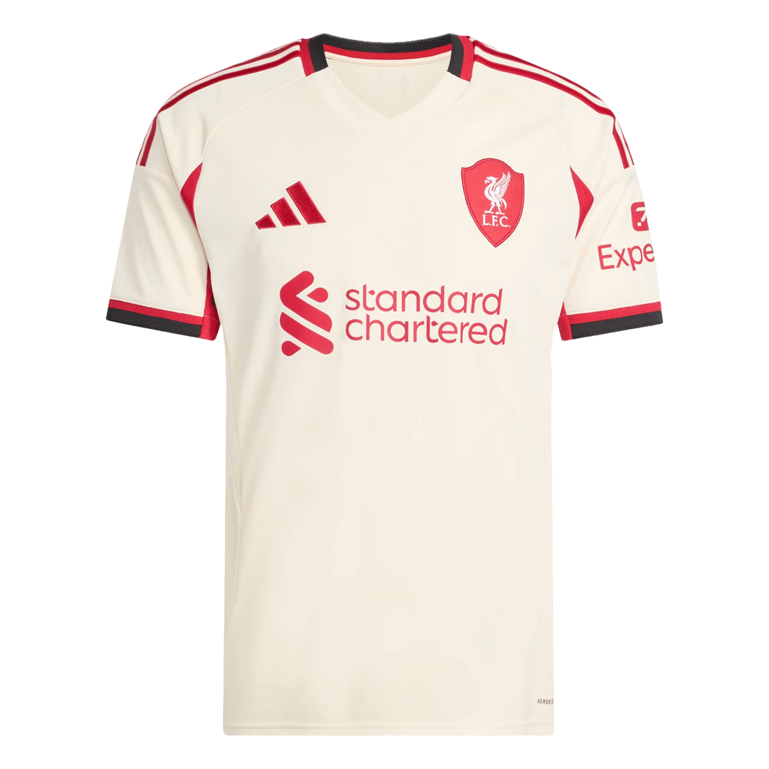 $8,9 Liverpool Bortefotballdrakt 2025/26