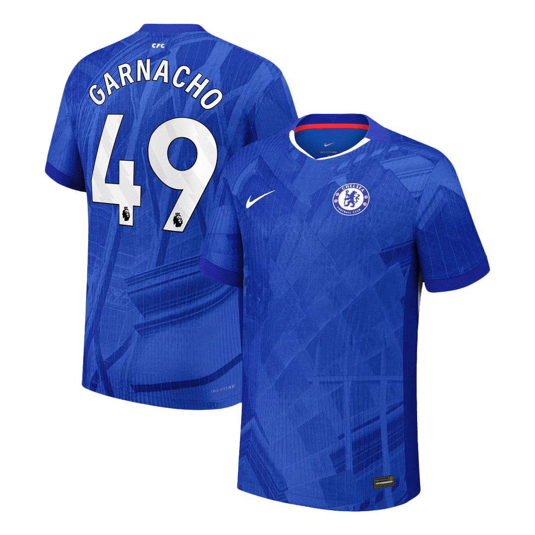 GARNACHO #49 Chelsea Home Autentisk Fotballdrakt 2025/26
