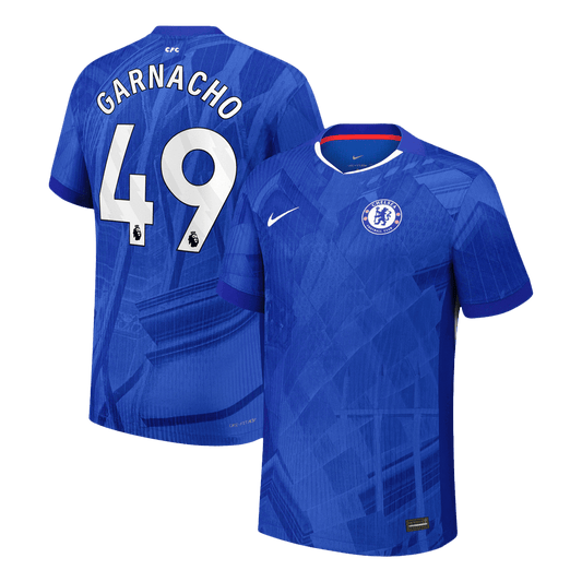 GARNACHO #49 Chelsea Home Autentisk Fotballdrakt 2025/26