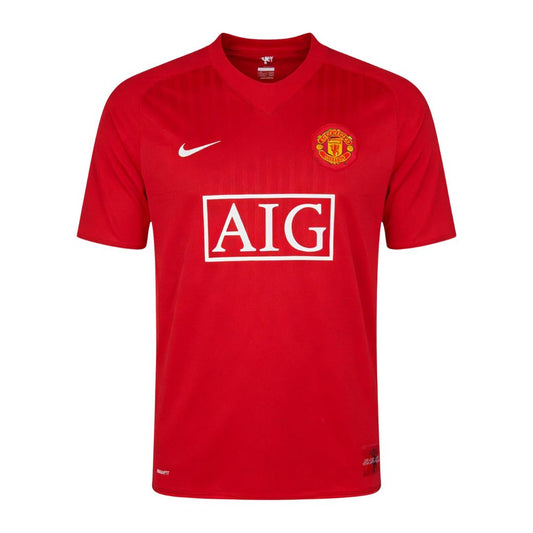 Retro fotballdrakt Manchester United Hjemme 2007/08