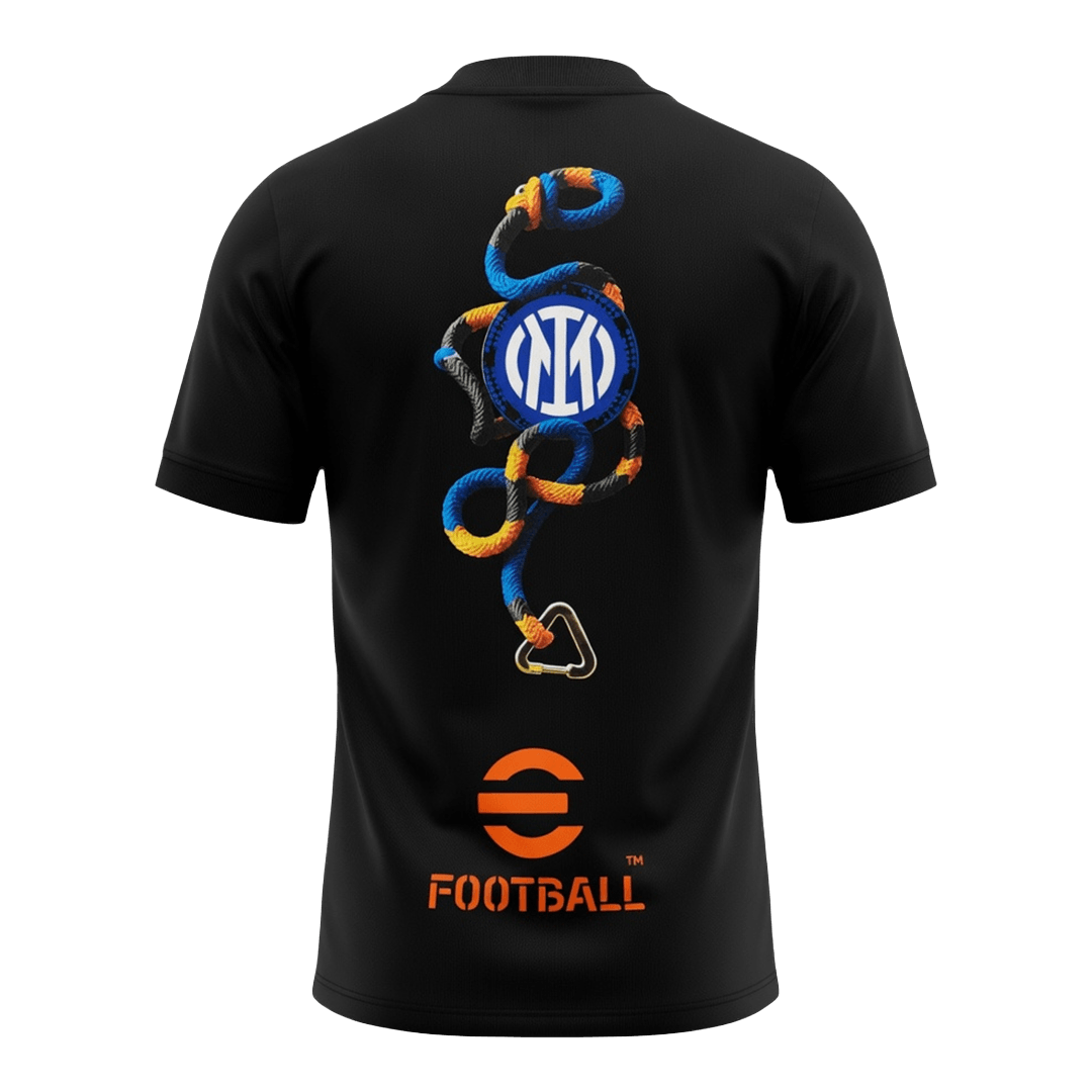 Inter Milan Fotballdrakt før kampen 2025/26 svart