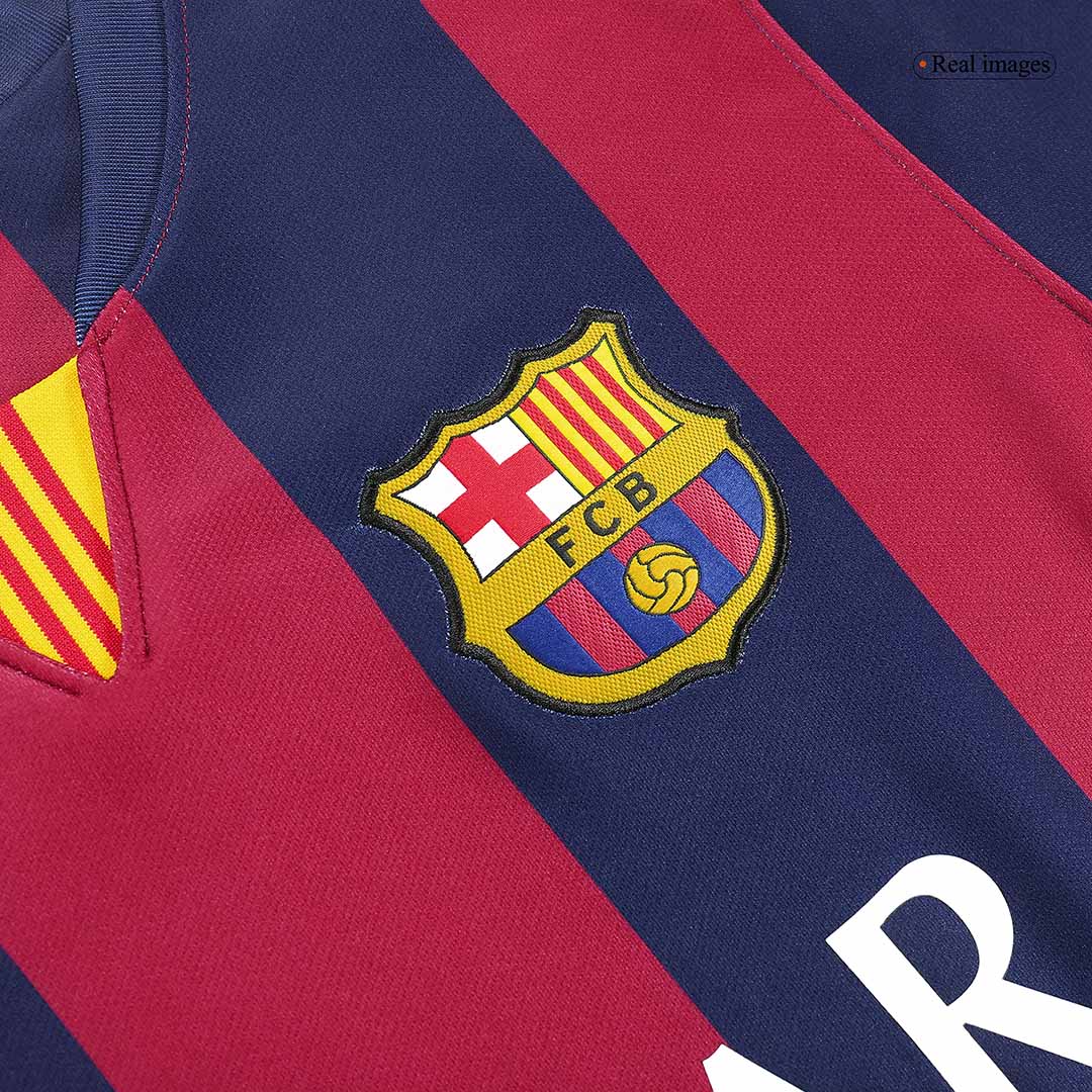 Retro fotballdrakt Barcelona Hjem 2014/15