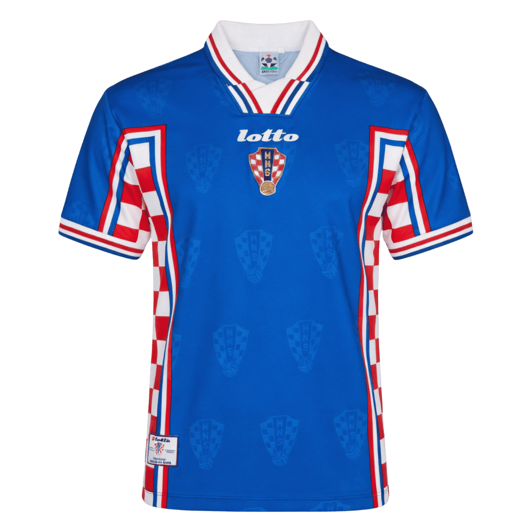 Retro fotballdrakter Kroatia Borte-VM 1998