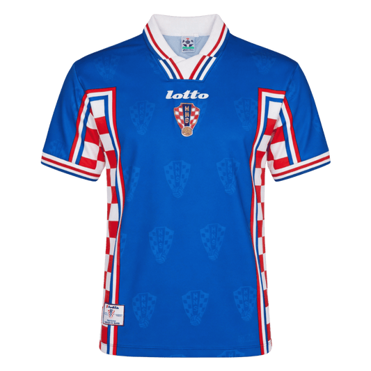 Retro fotballdrakter Kroatia Borte-VM 1998
