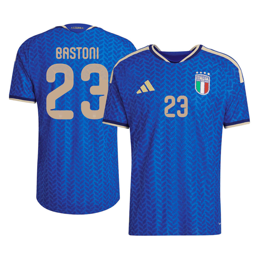 BASTONI #23 Italia Hjemmespillerversjon Jersey World Cup 2026
