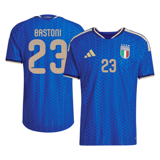 BASTONI #23 Italia Hjemmespillerversjon Jersey World Cup 2026