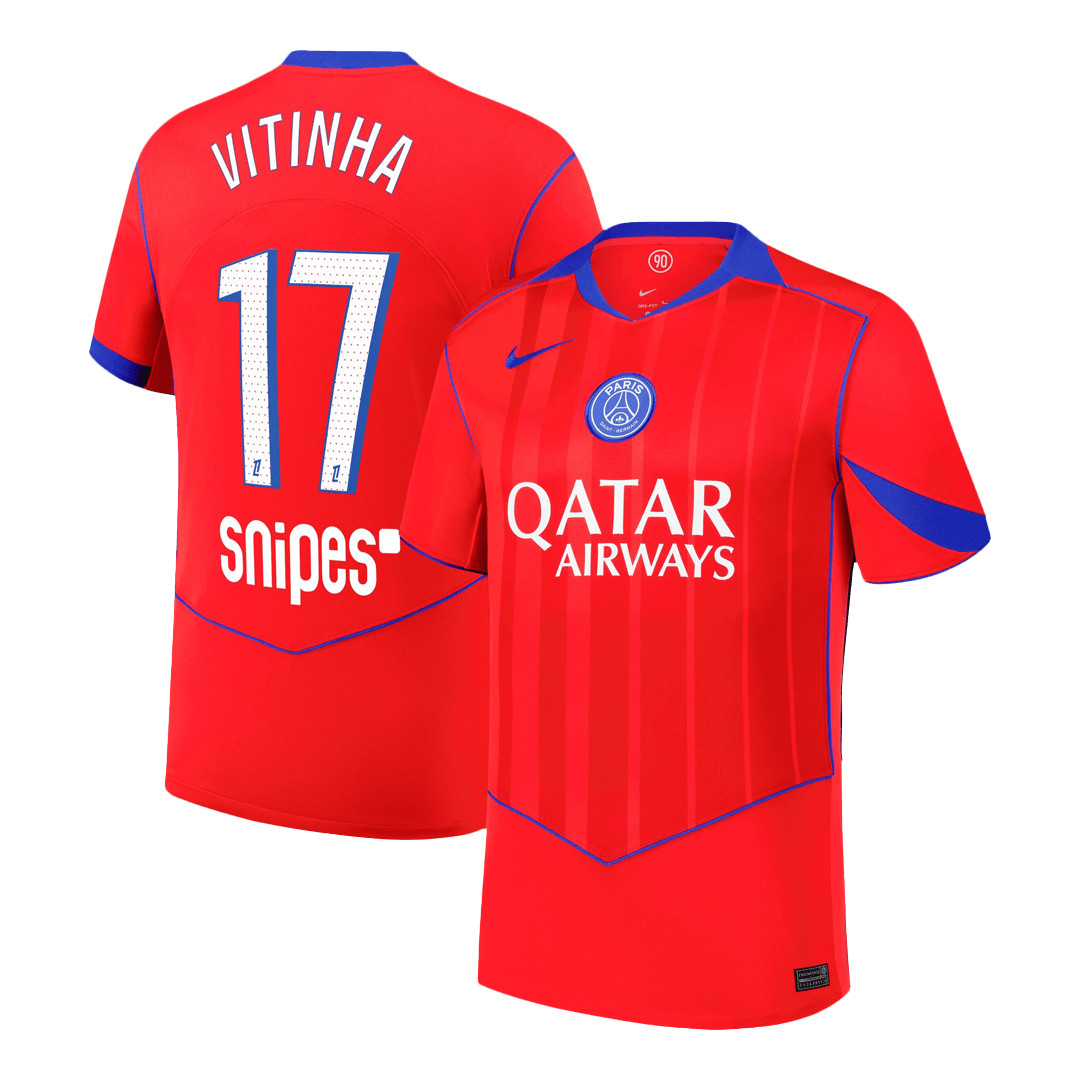 VITINHA #17 PSG Third Away Fotballdrakt 2025/26