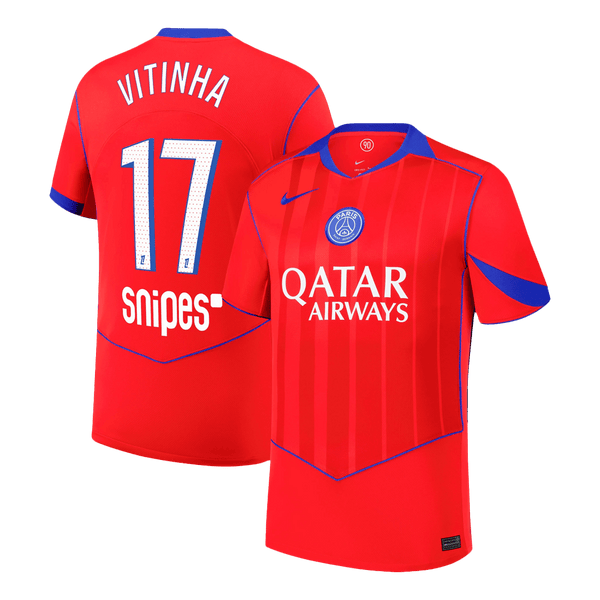 VITINHA #17 PSG Third Away Fotballdrakt 2025/26