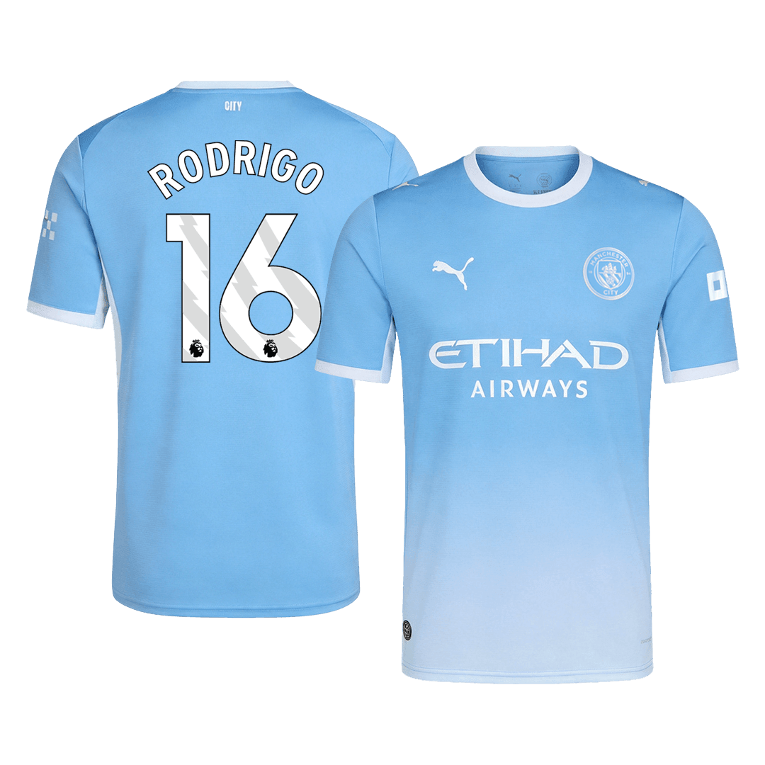 RODRIGO #16 Manchester City hjemmefotballdrakt 2026/27