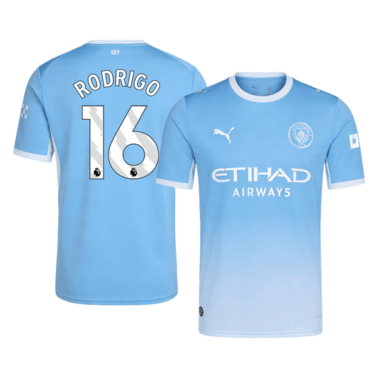 RODRIGO #16 Manchester City hjemmefotballdrakt 2026/27