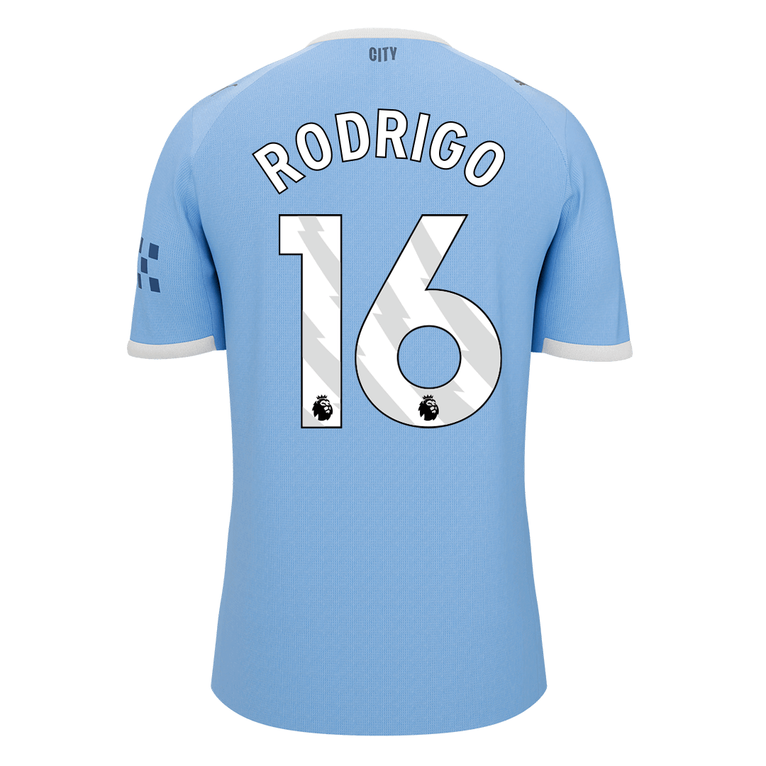 RODRIGO #16 Manchester City hjemmefotballdrakt 2025/26